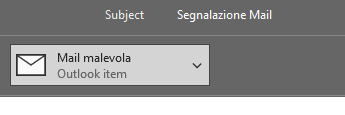 Figura 12. Segnalazione di un’email sospetta - Email Forensics