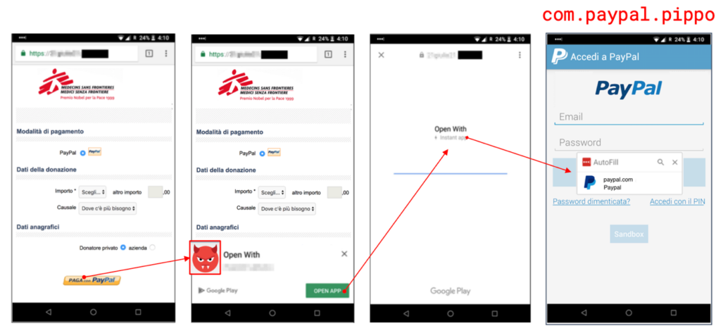 Sicurezza Mobile - Attacco di phishing a LastPass basato su Instant App malevola