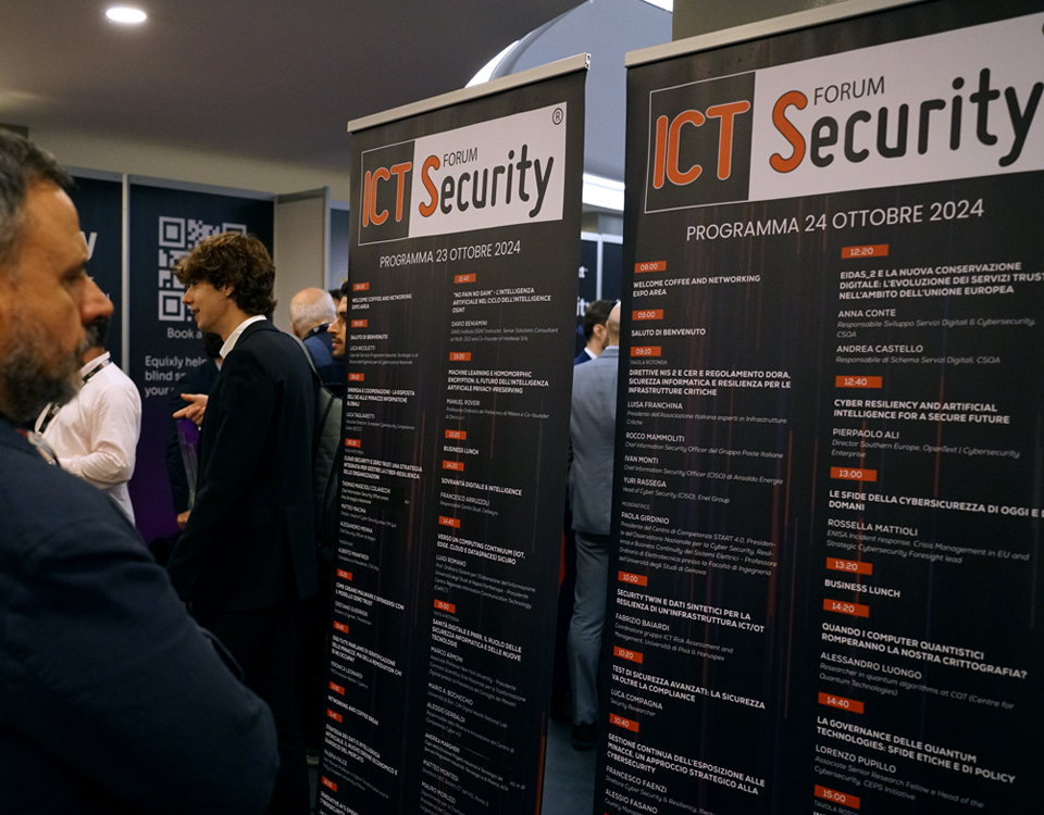 Forum ICT Security 2024, evento cyber security italia