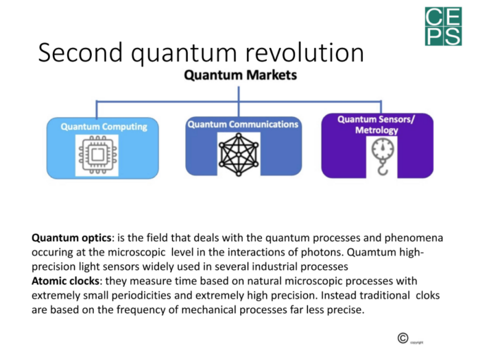 Quantum Technologies - quantum markets