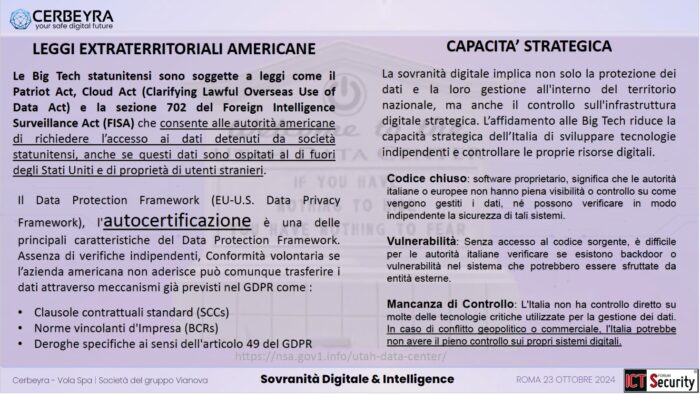 sovranita digitale cerbeyra: sovranità digitale e normativa la visione di cerbeyra